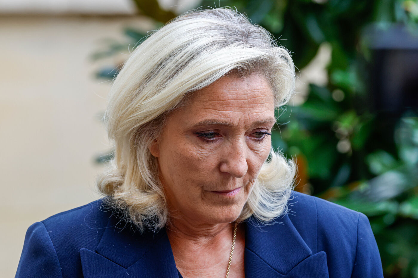 Marine Le Pen, le 2 septembre 2025, à Paris. LP/Olivier Corsan