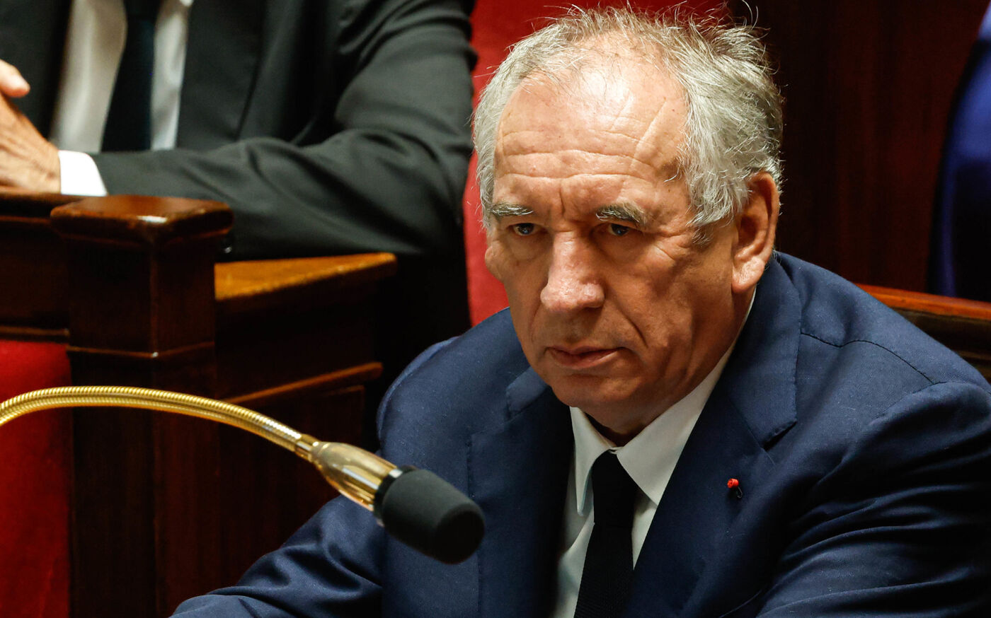 Le Premier ministre François Bayrou à l’Assemblée nationale pour son dernier discours, le 8 septembre 2025. LP / Olivier Corsan