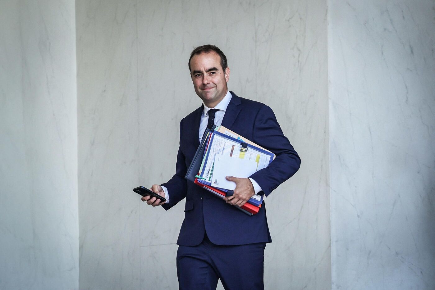 Sébastien Lecornu quitte le ministère de la Défense pour s'installer à Matignon ce mercredi. LP/Fred Dugit